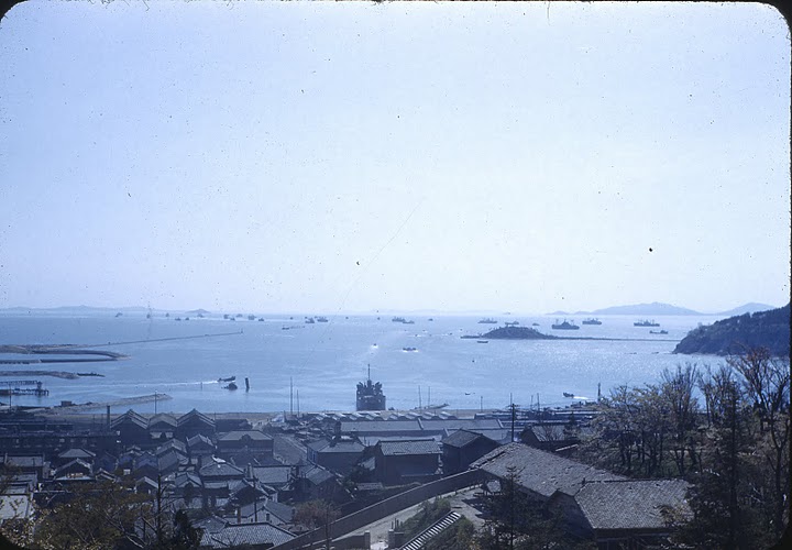 On the beach in Korea